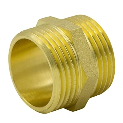 Image de VARIOSAN Buse en laiton double adaptée à l&#039;eau potable (AG) 1&quot;
