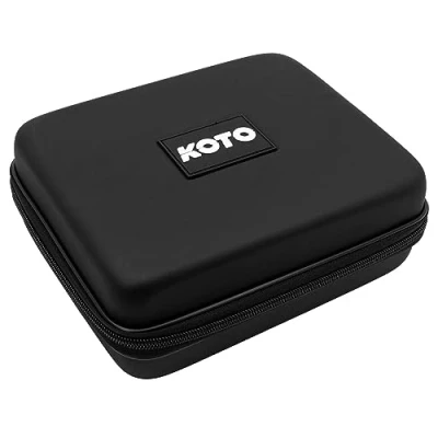 Image de KOTO Portefeuille Dart EVA Large Noir, étui, Mousse EVA, Compatible avec Les fléchettes Steel Tip et Soft