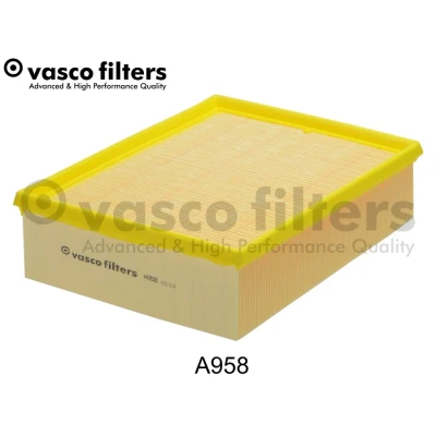 Image de DAVID VASCO A958 Filtre à air 70 213 268 rectangulaire Cartouche filtrante AUDI: A4 B7 Avant, Berline, B6 SEAT: Exeo ST, Berline