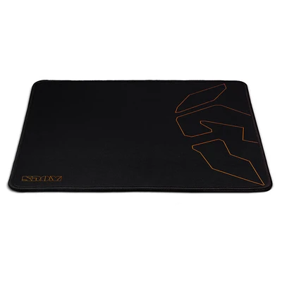 Image de Tapis de souris KROM Knout Speed Noir Base en caoutchouc Microfibre