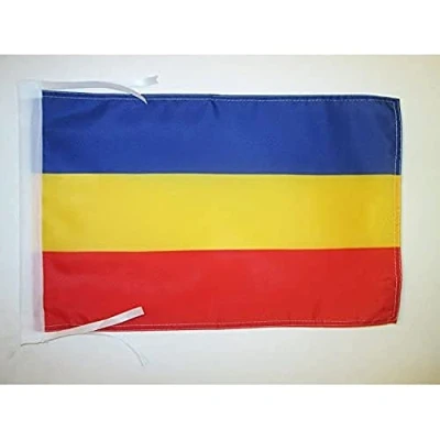 Image de AZ FLAG Drapeau Khmers Krom du Viêt Nam 45x30 cm Pavillon Khmère 100% Polyester Avec Deux Cordelettes 20g