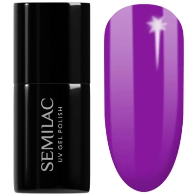 Image de Semilac Vernis à ongles gels semi permanents UV 538 America Go! Go Peru! 7ml