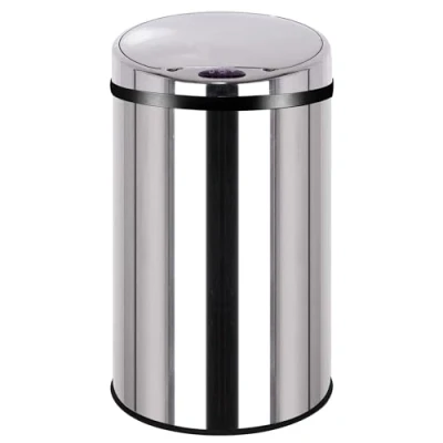 Image de Poubelle de cuisine automatique 30L ARTIC en acier Inox avec seau