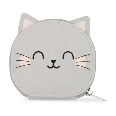 Image de Legami Kit de manucure But First, Nails!, Ciseaux, Coupe ongles, Lima, Spingicuticules pour et pédicure, Set poche portable, idéal les voyages, usage domestique, Kitty