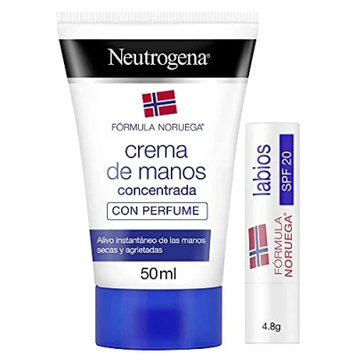 Image de Neutrogena Fórmula Noruega Crema De Manos Concentrada 50ml + Protector Labial SPF 20, 4.8gr