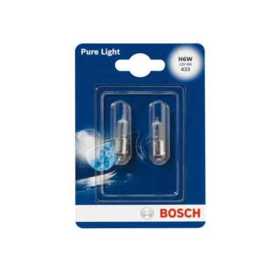 Image de BOSCH 1 987 301 035 Ampoule 12 6 H6W BMW: 3 portes, MERCEDES BENZ: CLK Coupe, RENAULT: SCENIC 2