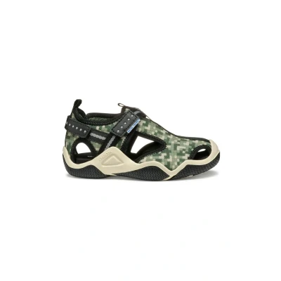 Image de Geox JR Wader A Sandale, Olive, 27 EU