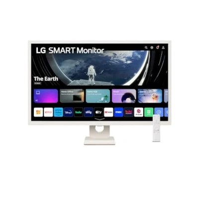 Image de LG MyView Smart Monitor 27SR50F W Tout en Un 27 Dalle IPS résolution FHD (1920x1080), 1ms GtG 60Hz, HDR 10, DCI P3 95% (CIE1976), inclinable