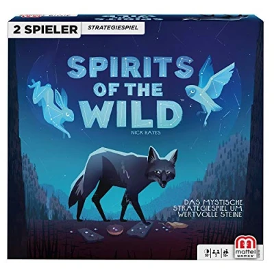 Image de Mattel Games Gnh18 Spirits Of The Wild Jeu de Stratégie Adapté Pour 2 Joueurs, Jeux à Partir 10 Ans Exclusivité sur Amazon