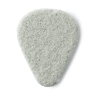 Image de Dunlop dL p 0150 8012P &quot;felt&quot; lucas shape médiators nick