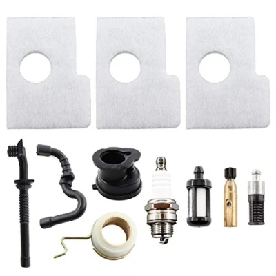 Image de MCHNIC 3x filtre à air, pompe huile, vis sans fin, tuyau de carburant, d&#039;huile, huile pour tronçonneuse Stihl 017 018 MS180 MS170 MS 170 180