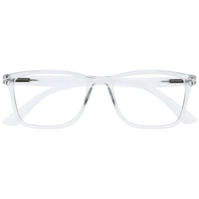 Image de OPULIZE NYX Blue Light Blocking Reading Glasses Anti Glare Computer and Gaming Eyewear UV Eyestrain Protection Rectangular Frame Clear Men Women + 2.00