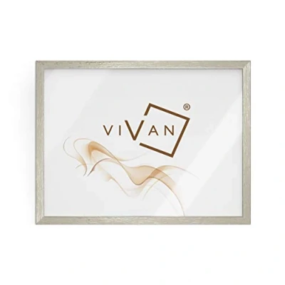 Image de VIVAN Cadre en bois, argenté, format image A3