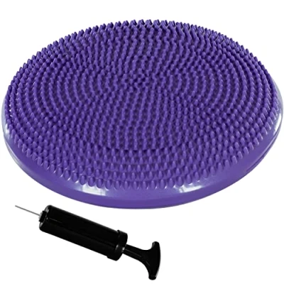 Image de MOVIT, Cuscino sferico da Seduta “Dynamic Seat Con Pompa, Privo di Sostanze nocive e ftalati, 33 cm, Unisex, 20040412, Ø 33cm (Lila), cm&#039;Cuscino Pr