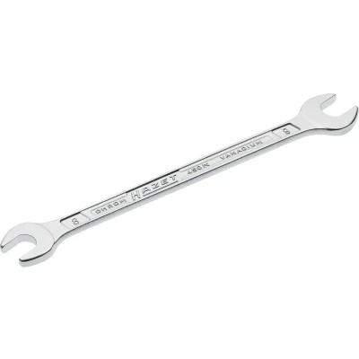 Image de HAZET 450N 8X9 Clé à fourche double 139 Acier chrome vanadium chromé