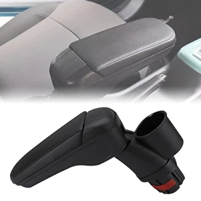 Image de MangWany Accoudoir central avec compartiment de rangement pour Smart 453 Fortwo Forfour pliable porte gobelet