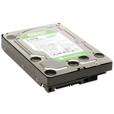 Image de WD Green Disque dur interne (Bulk) Desktop Mainstream 3 To 3,5 pouces SATA intellipower Modèle aléatoire