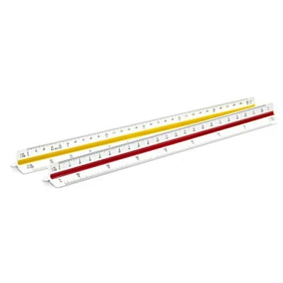 Image de Liquidraw T4 30 cm Architectural métrique triangulaire Échelle Règle Blanc