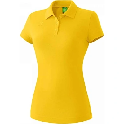 Image de Erima Femme Teamsport Polo, Jaune, 38 EU