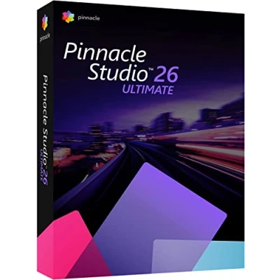 Image de Corel Pinnacle Studio 26 Ultimate Logiciel avancé de montage vidéo et d’enregistrement d’écran 1 appareil PC Key Card