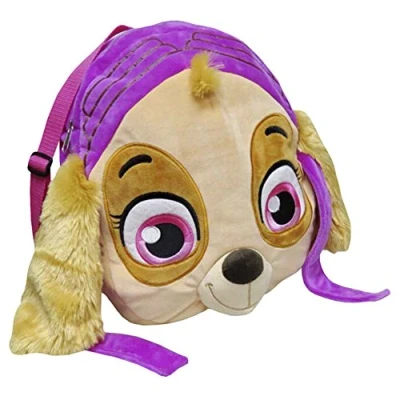 Image de Paw Patrol Mc 203 pw 30 cm Skye Effet 3D pour Enfants Sac à Dos en Peluche
