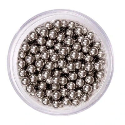 Image de SAVEUR ET DEGUSTATION KV70121 Billes nettoyantes pour Carafe à décanter Inox Argent 4,50 x 2,50 cm