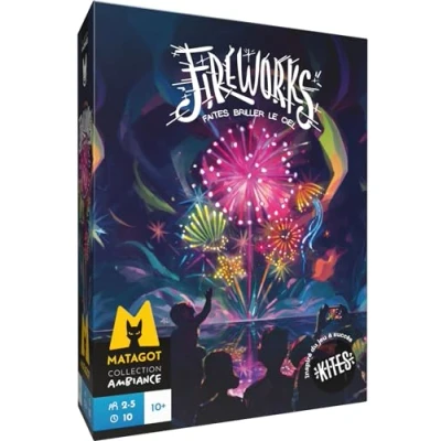 Image de Asmodee Matagot Fireworks Jeux de société Cartes Jeu Enfants, Adultes et Famille A partir 10 Ans 2 à 5 Joueurs 15 Min Version française
