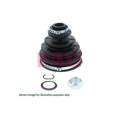 Image de FAG 772 0010 30 Soufflet De Cardan NBR (caoutchoucs nitrile) HYUNDAI: Matrix, Elantra III 5 portes, MITSUBISHI: COLT 4