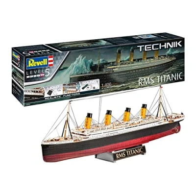 Image de Revell Technik 00455 1:16 VW T1 Samba Bus Plastic Model kit, Blue Titanic Maquette, 458, sans Peinture, Mittel