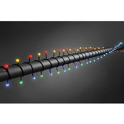 Image de Konstsmide 3695 207 Guirlande Lumineuse avec Globes à LED, Plastique, 4.8 W, Blanc