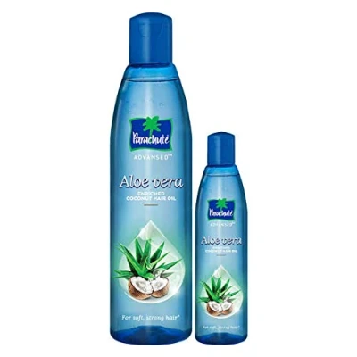 Image de Parachute Advansed Huile capillaire enrichie à l&#039;aloe vera de noix coco 250 ml Pack 75