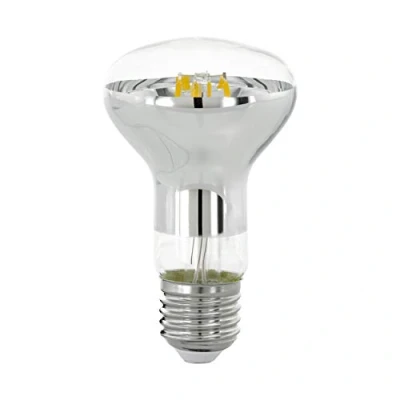 Image de EGLO Ampoule LED E27 dimmable, lampe réflecteur pour éclairage ciblé, 5,5 watts (correspond à 40 watts), 470 lumens, blanc chaud, 2700 Kelvin, spot R63, Ø 6,3 cm