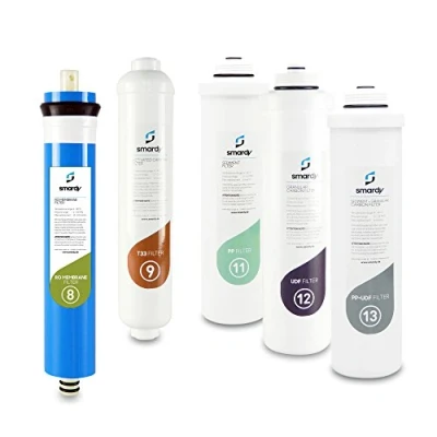 Image de smardy 5x filtres à eau filtre de rechange ensemble Nr. 8 9 11 12 13 pour Systèmes filtration l&#039;eau PRO 190