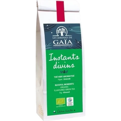 Image de Les Jardins de Gaïa Thé Vert Instants Divins 90 g