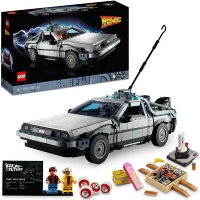 Image de Playset Lego 10300 Back to the Future Time Machine