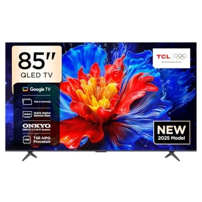 Image de TCL P8K 85P8K TV 2,16 m (85 ) 4K Ultra HD Smart Wifi Métallique 450 cd/m² Neuf