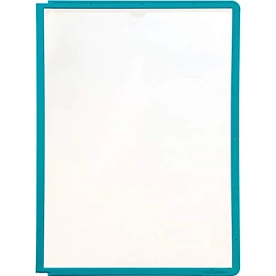 Image de Durable 560610 Sherpa Vario Panel Plaque Pochette Polypropylène pour Document A4 avec Cadre Profilé Gris Lot de 5