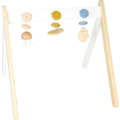 Image de small foot Arche de Jeu pour bébé « Seaside » en Bois, Jouet la motricité, 12334, Coloré