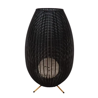 Image de Lucide Colin lampadaire rechargeable pour l&#039;extérieur Ø 50 x 79 cm 3 step dimmer 3W dimmable LED incl. IP44 noir