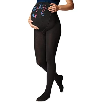 Image de Bemammy Umstandss Collants, Femme, Taille: Small, Nero