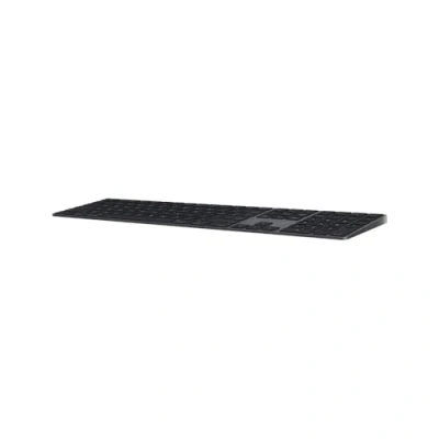 Image de Apple Magic Keyboard avec Numeric Keyboard(QWERTY Anglais) Gris Sidéral Touches Noires ​​​​ (Reconditionné)