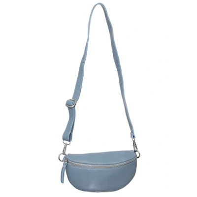 Image de Zwillingsherz Sac banane avec fermeture éclair 100 % cuir véritable pour femme de qualité supérieure Petit et élégant à bandoulière, camel, Taille unique, Élégant