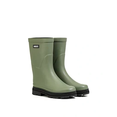 Image de Aigle MID RAIN Bottes en caoutchouc, Femme, Taille: 38, Olive oyl Caoutchouc naturel