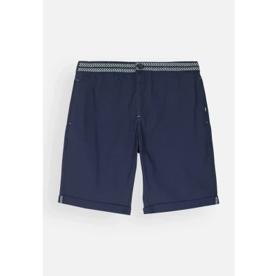 Image de OXBOW Bermuda uni Taille Demi élastiquée OMERY Deep Marine Ete 2025 Extérieur : 100% Coton