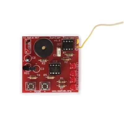 Image de Whadda kit de soudage, DIY, électronique Madlab, Junior Theremin, faire la musique avec des mouvements main, éducatif et amusant