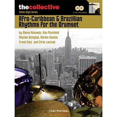 Image de Afro caribbean &amp; brazilian rhythms for the drums recueil + enregistrement(s) en ligne