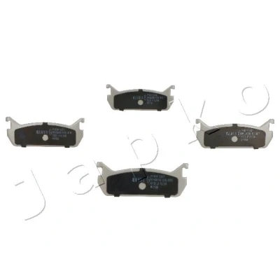 Image de JAPKO 51601 Jeu de plaquettes frein Essieu arrière MAZDA: MX 5 I, FAMILIA 4, 323 C IV 3/5 portes, SUZUKI: Baleno I Break, Berline