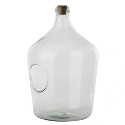 Image de Esschert Design Terrarium Ouvert Transparent, 10 litres