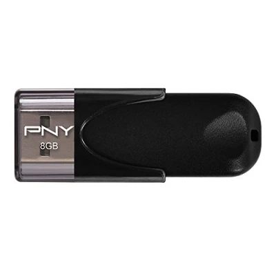 Image de PNY Clé USB 2.0 Attaché 4 Standard 8 Go Noir