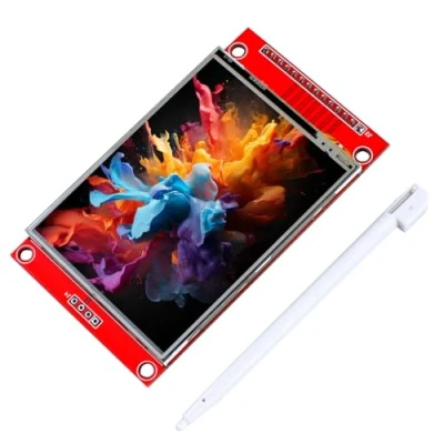 Image de LAFVIN Écran tactile TFT LCD de 2,8&quot; Module 320 x 240 SPI Serial ILI9341 avec stylet compatible Arduino